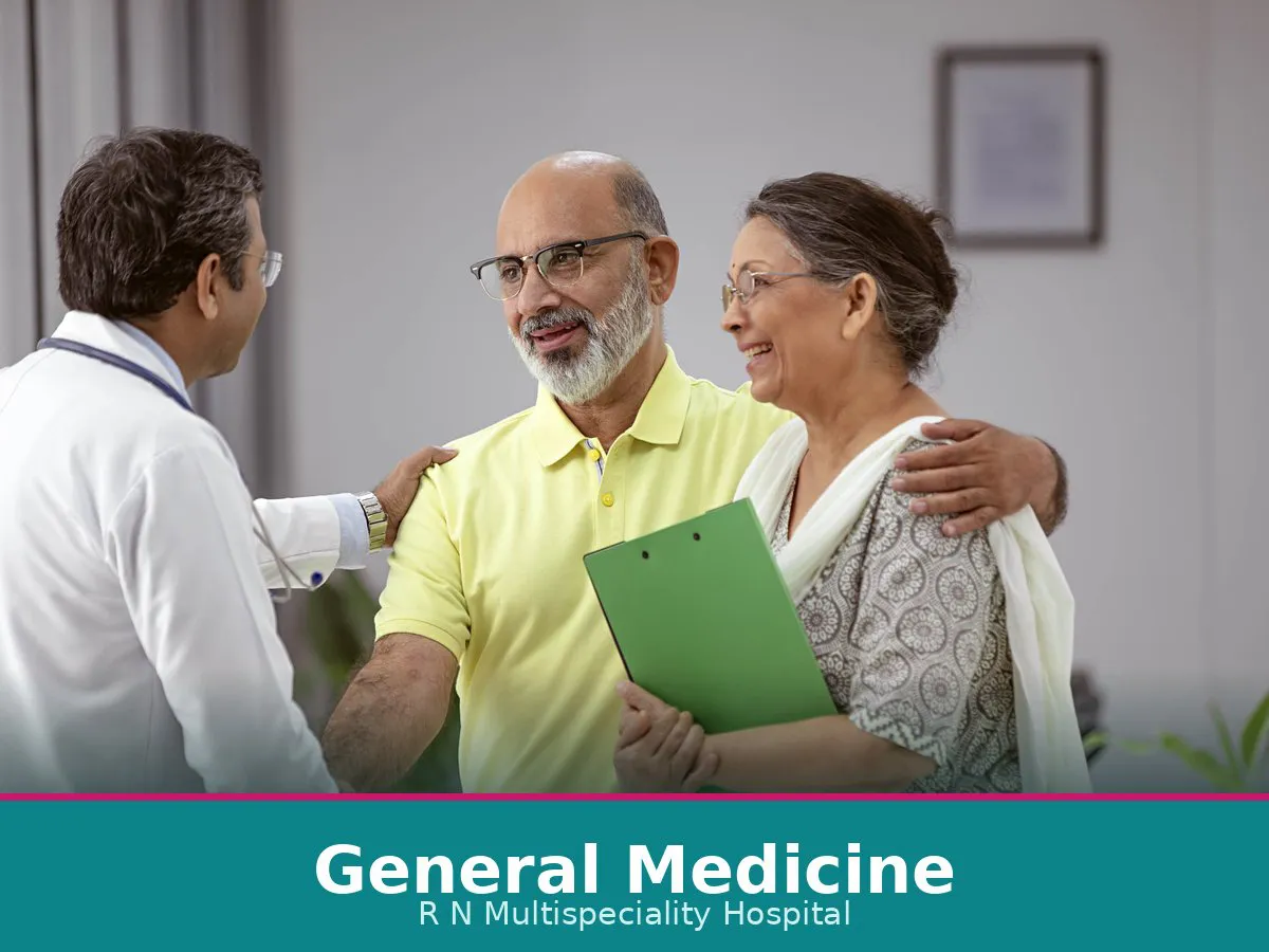 General medicine consultation at R N Multispeciality Hospital, Jaipur