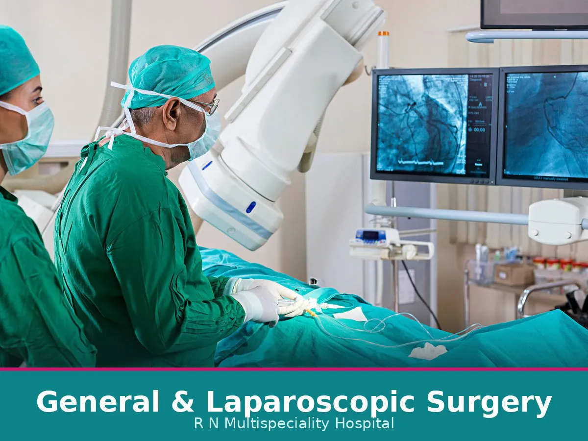 General and laparoscopic surgery at R N Multispeciality Hospital, Jaipur