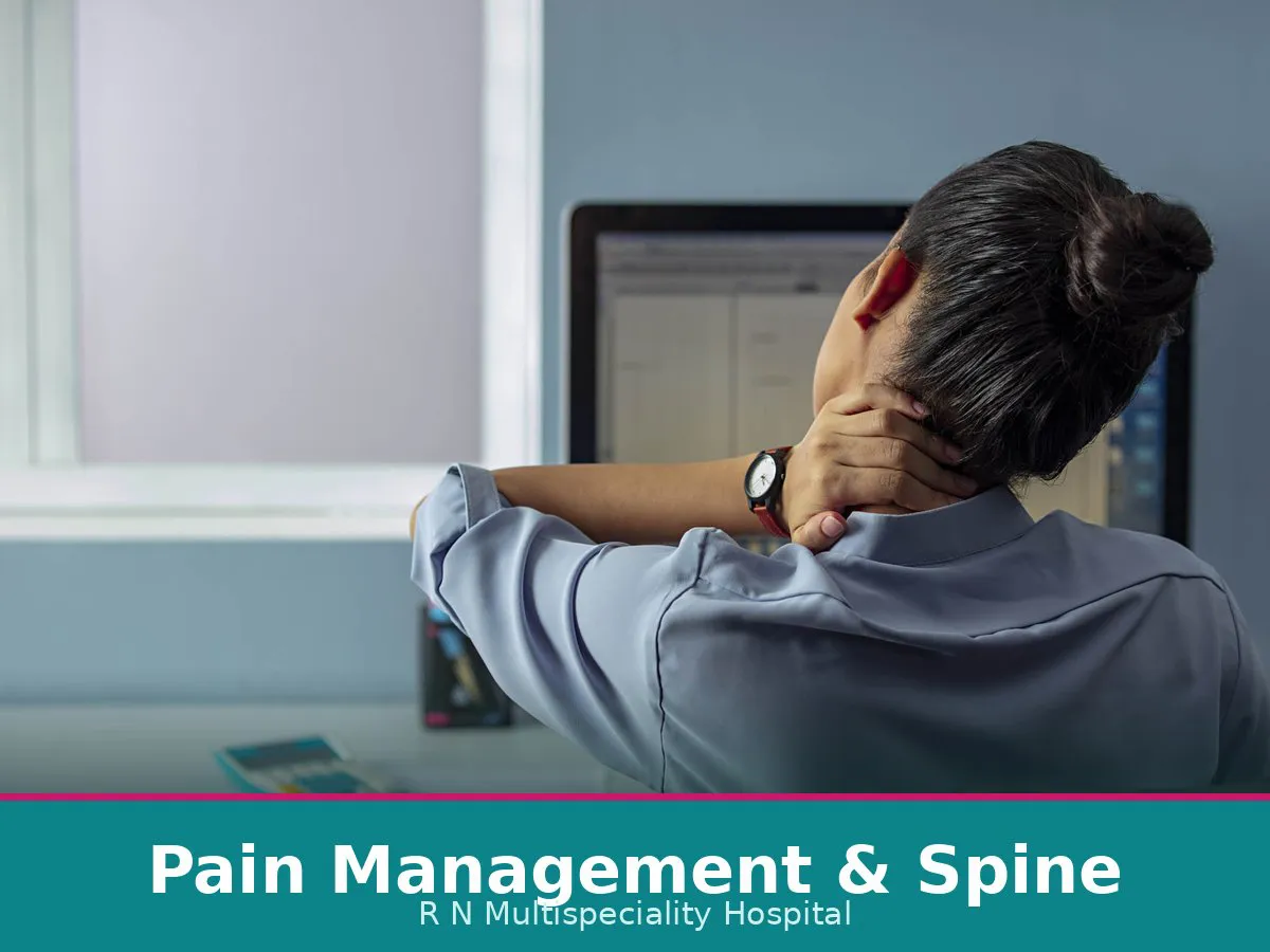 Pain management and spine treatment at R N Multispeciality Hospital, Jaipur